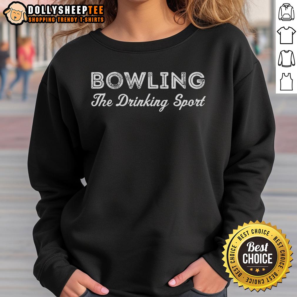 Official Bowling The Drinking Sport T-Shirt - Image 5