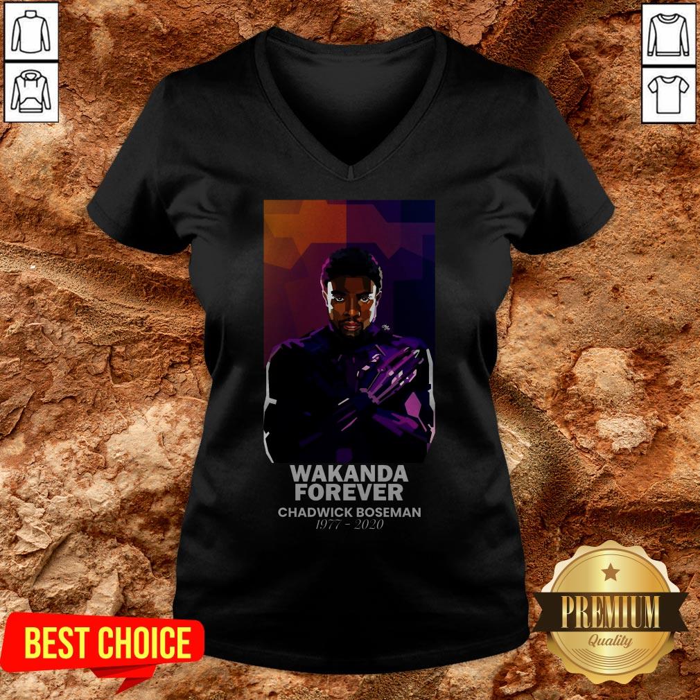 R.I.P. King Wakanda Black Panther Chadwick Boseman Shirt - Image 2