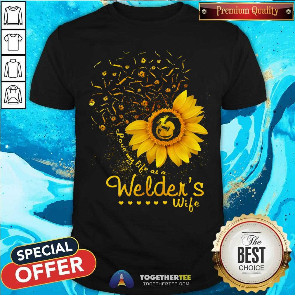 Welders Wife Sunflower Shirt