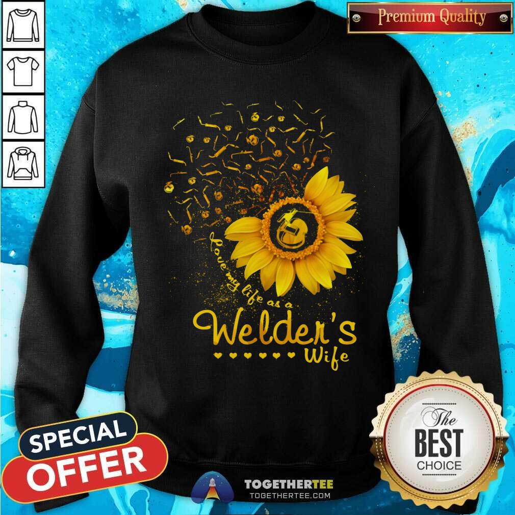 Welders Wife Sunflower Shirt - Image 2