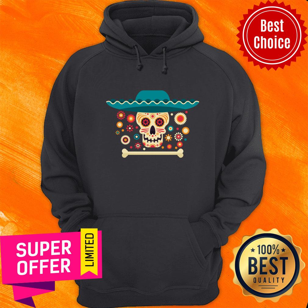 Dead Day With Skull Mexian Hat Sugar Shirt - Image 2