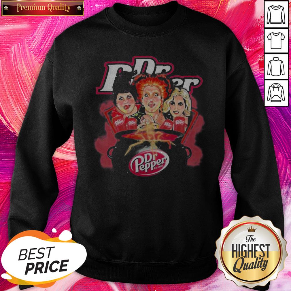 Funny Halloween Hocus Pocus Witch Dr Pepper Shirt - Image 4