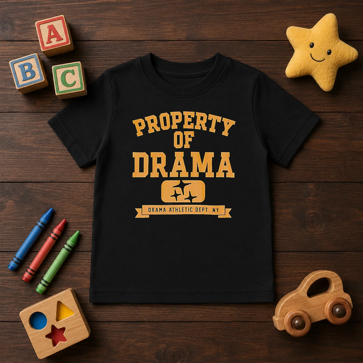 Good Property Of Drama Athletic Dept NY Shirt - Image 9