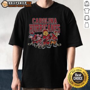 Nice Carolina Hurricanes Winnie The Pooh Ice Hockey T-Shirt