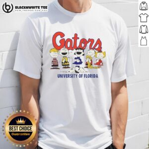 Top Peanuts X Florida Gators The Gang T-Shirt