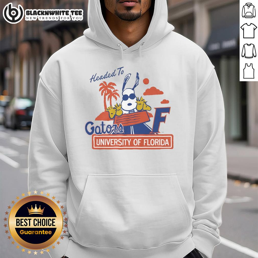 Top Snoopy X Florida Gators Headed To Gators University Of Florida T-Shirt - Image 2