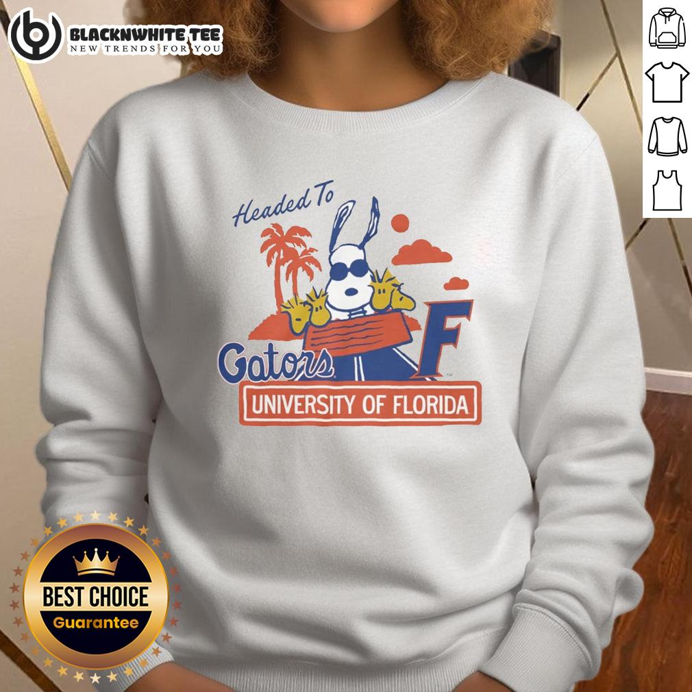 Top Snoopy X Florida Gators Headed To Gators University Of Florida T-Shirt - Image 5
