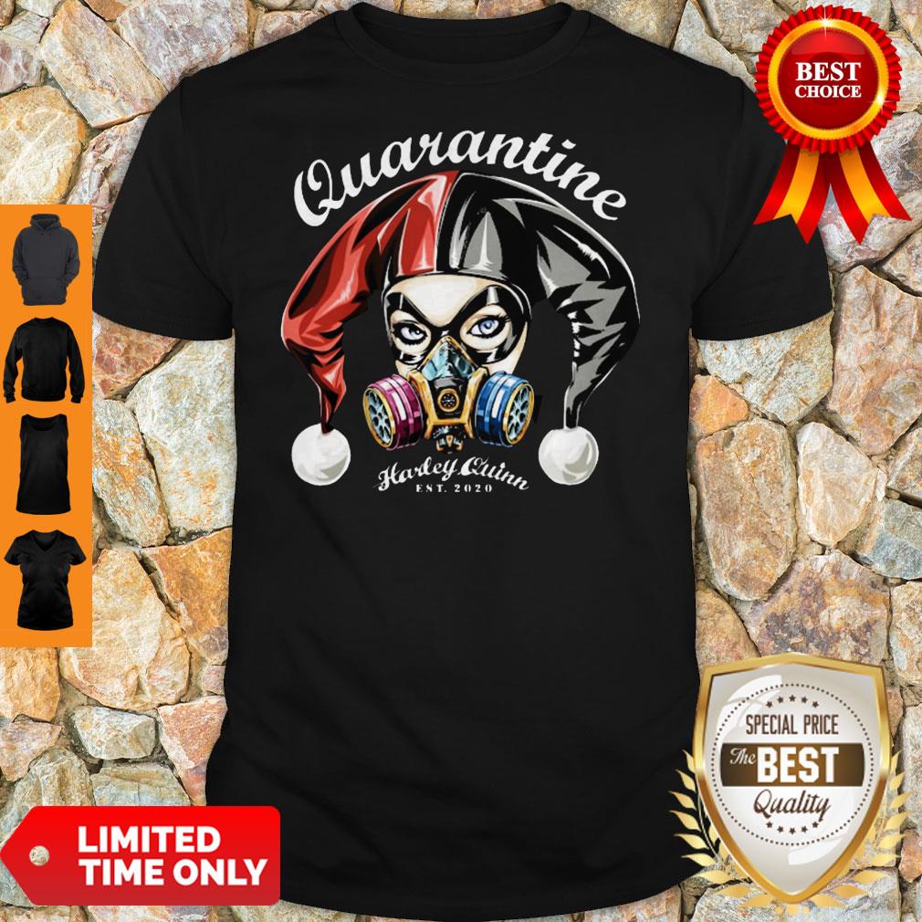 Top Quarantine Harley Quinn Est 2020 Shirt