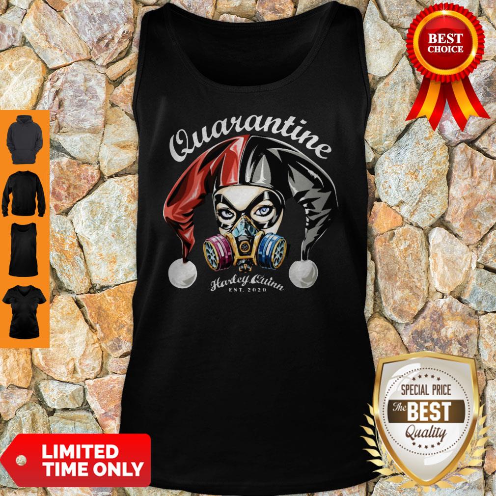 Top Quarantine Harley Quinn Est 2020 Shirt - Image 5