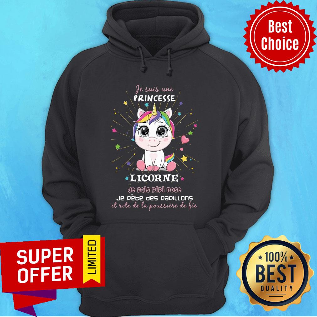 Unicorn Je Suis Ure Princess Licorne Shirt - Image 2