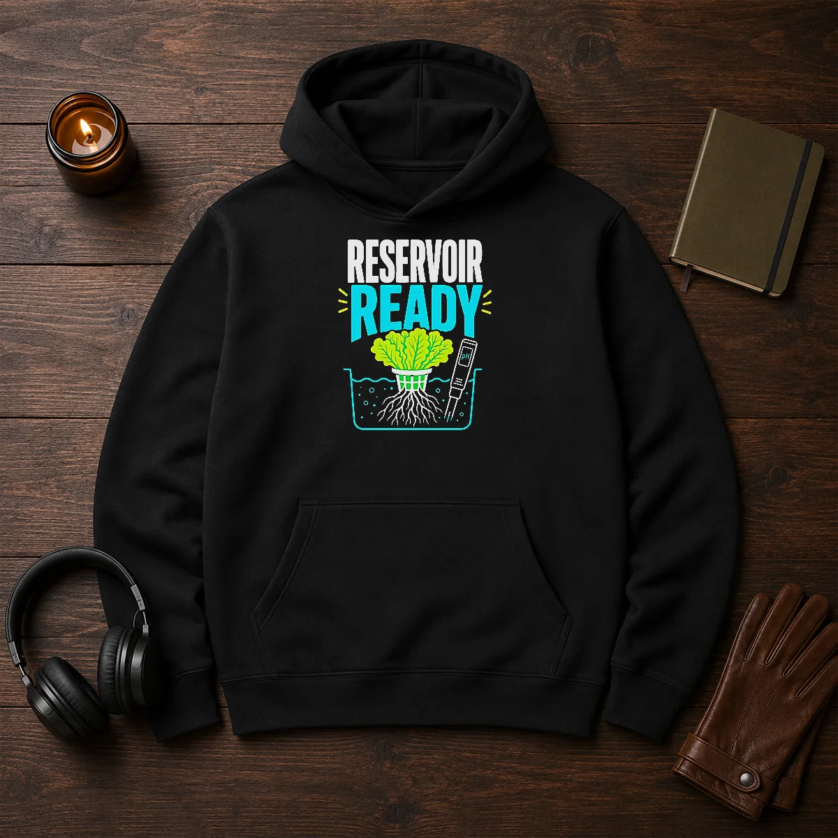 Hot Reservoir Ready Hydroponic Lettuce Shirt - Image 5