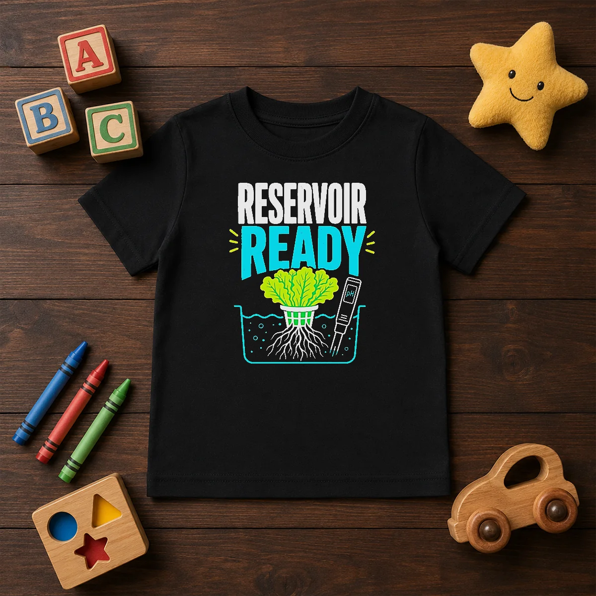 Hot Reservoir Ready Hydroponic Lettuce Shirt - Image 9