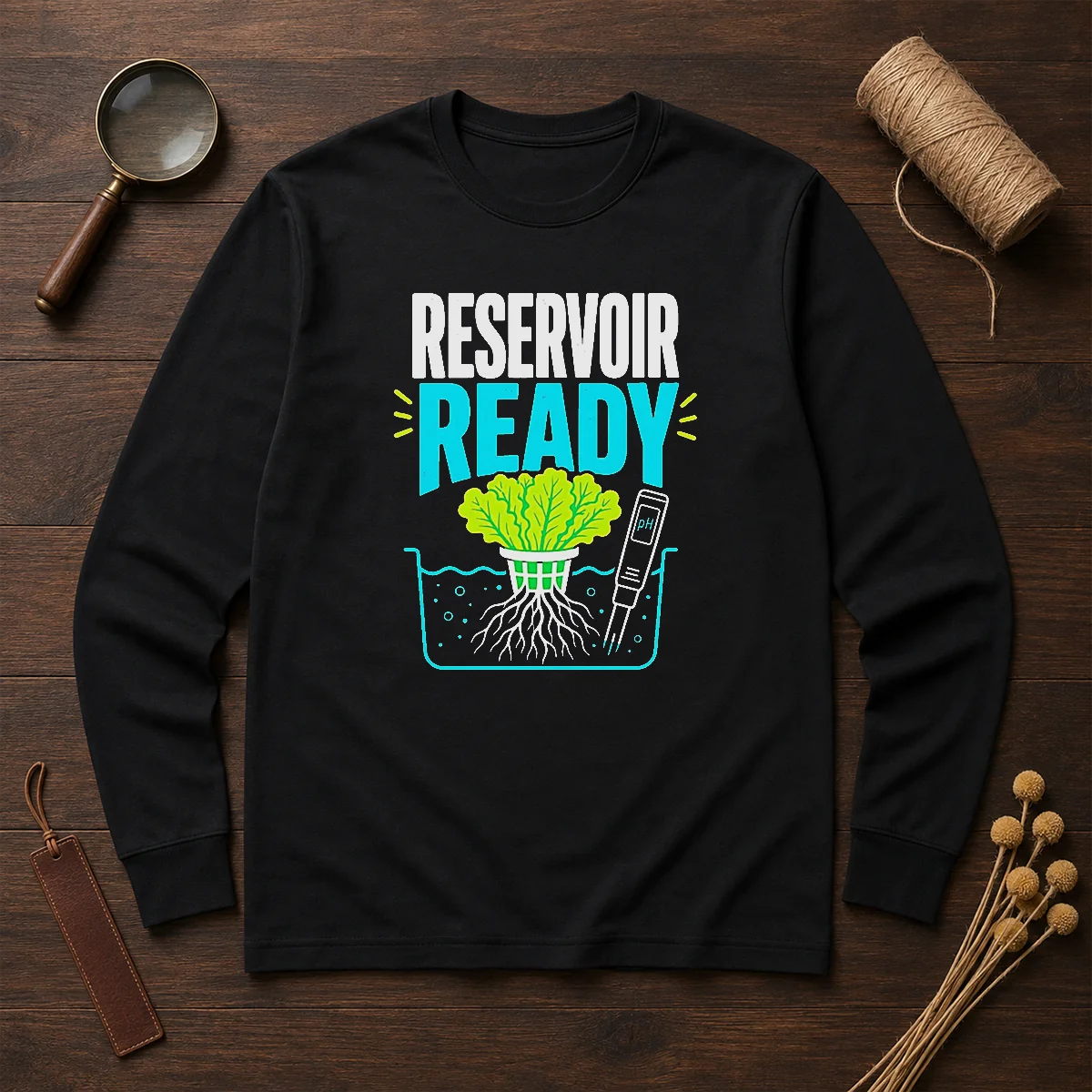 Hot Reservoir Ready Hydroponic Lettuce Shirt - Image 6