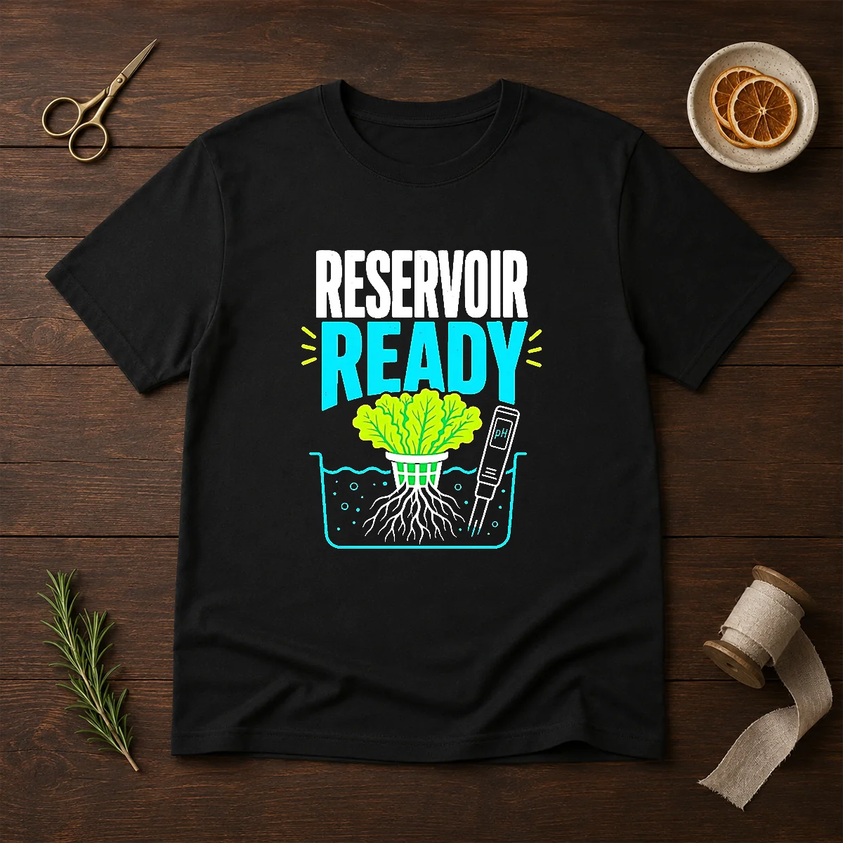 Hot Reservoir Ready Hydroponic Lettuce Shirt