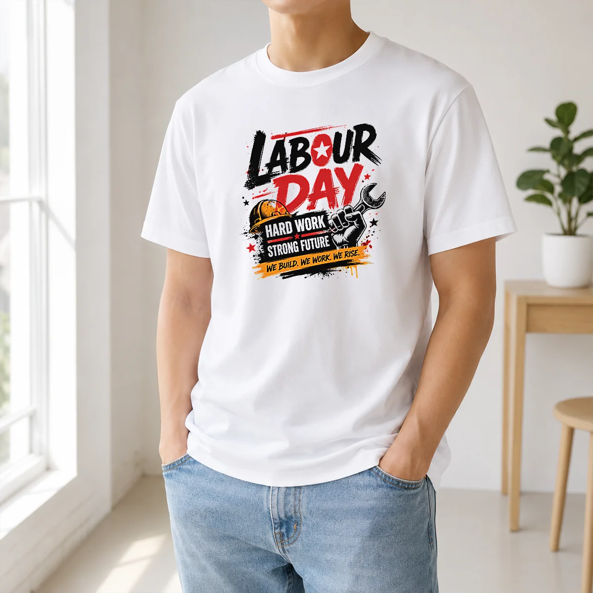 Official Grunge Labour Day Hard Work Strong Future Fist Shirt