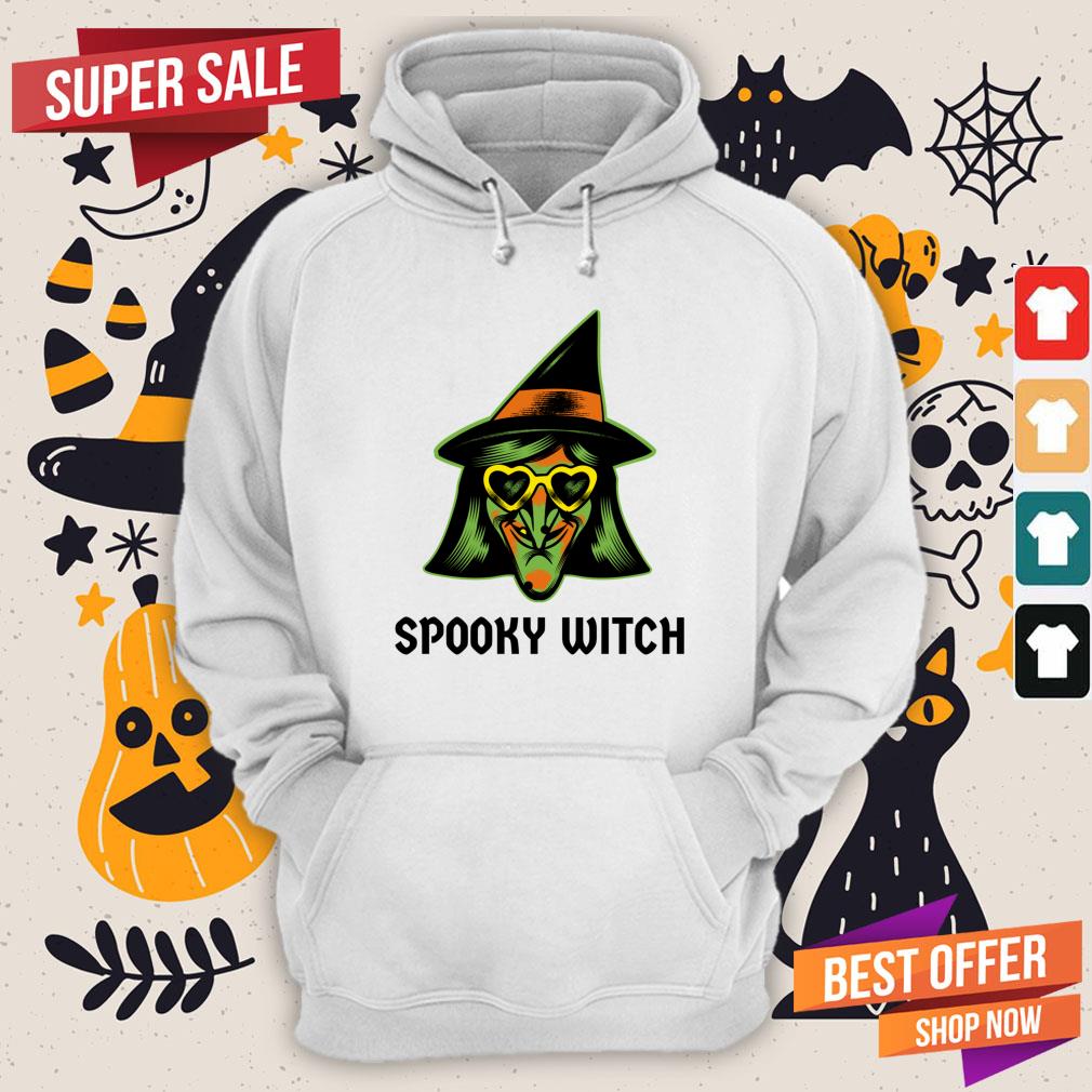 Spooky Witch Happy Halloween Day Shirt - Image 5
