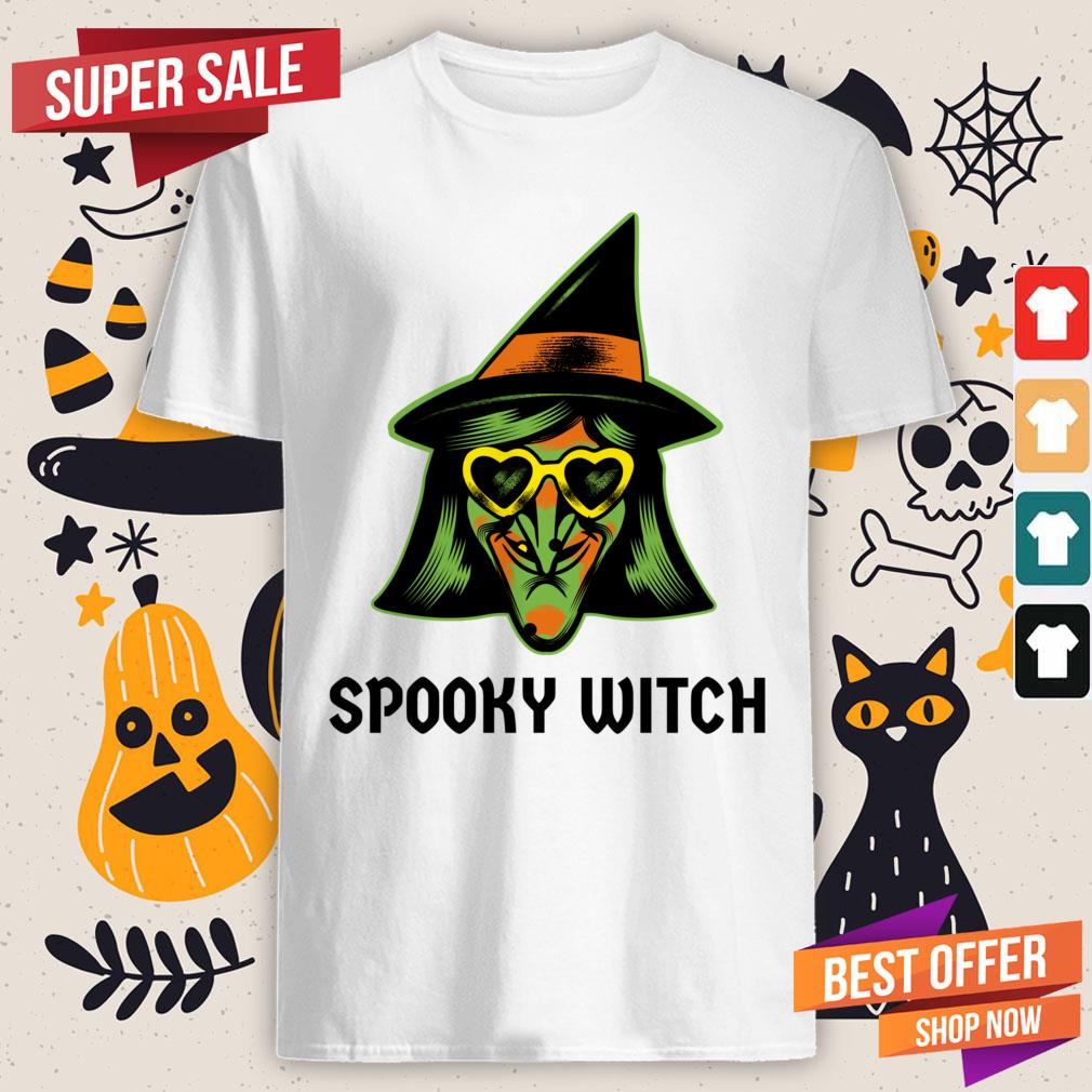 Spooky Witch Happy Halloween Day Shirt