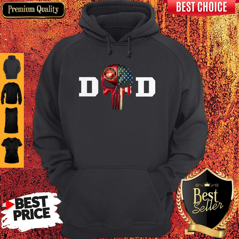 Top United States Marine Corps Dad Shirt - Image 5