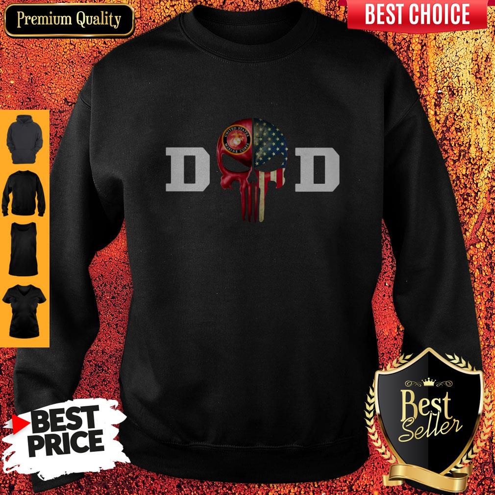 Top United States Marine Corps Dad Shirt - Image 3