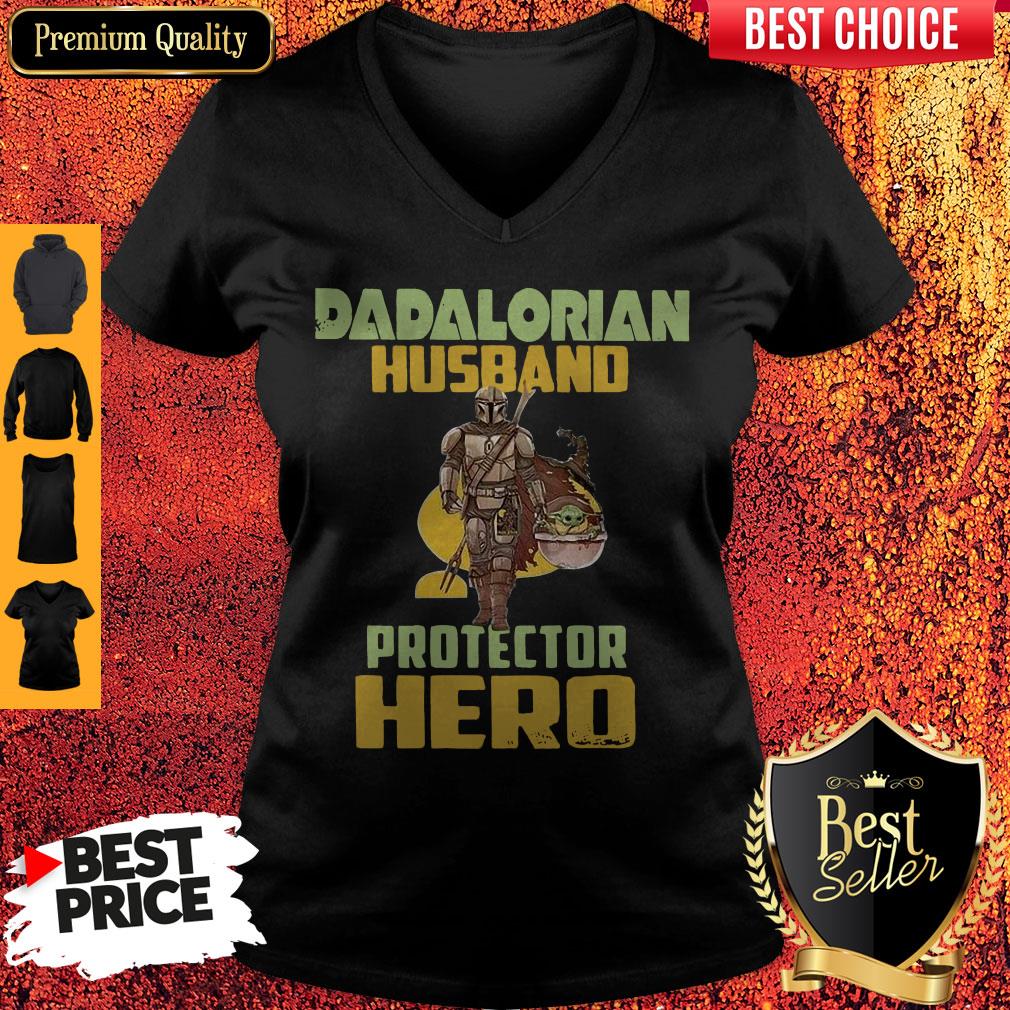 Dadalorian Husband Protector Hero Shirt - Image 3