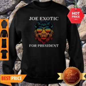 Alternative view of Tiger King Joe Exotic For President Lion Shirt