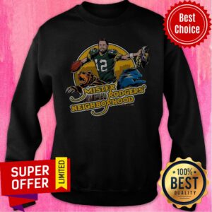Alternative view of Awesome Aaron Rodgers Mister Rogers’ Neighborhood Shirt