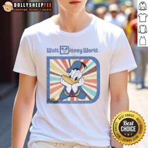 Original Donald Duck Walt Disney World Characters T-Shirt