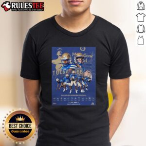 Good Tulsa's Team 2025 Golden Huricane Football T-Shirt