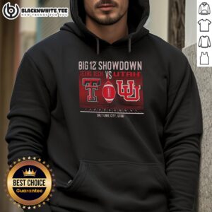 Alternative view of Top Utah Utes Vs Texas Tech Red Raiders Big 12 Showdown Salt Lake City Utah T-Shirt
