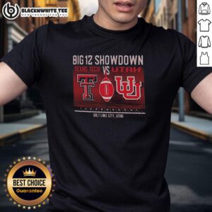 Top Utah Utes Vs Texas Tech Red Raiders Big 12 Showdown Salt Lake City Utah T-Shirt