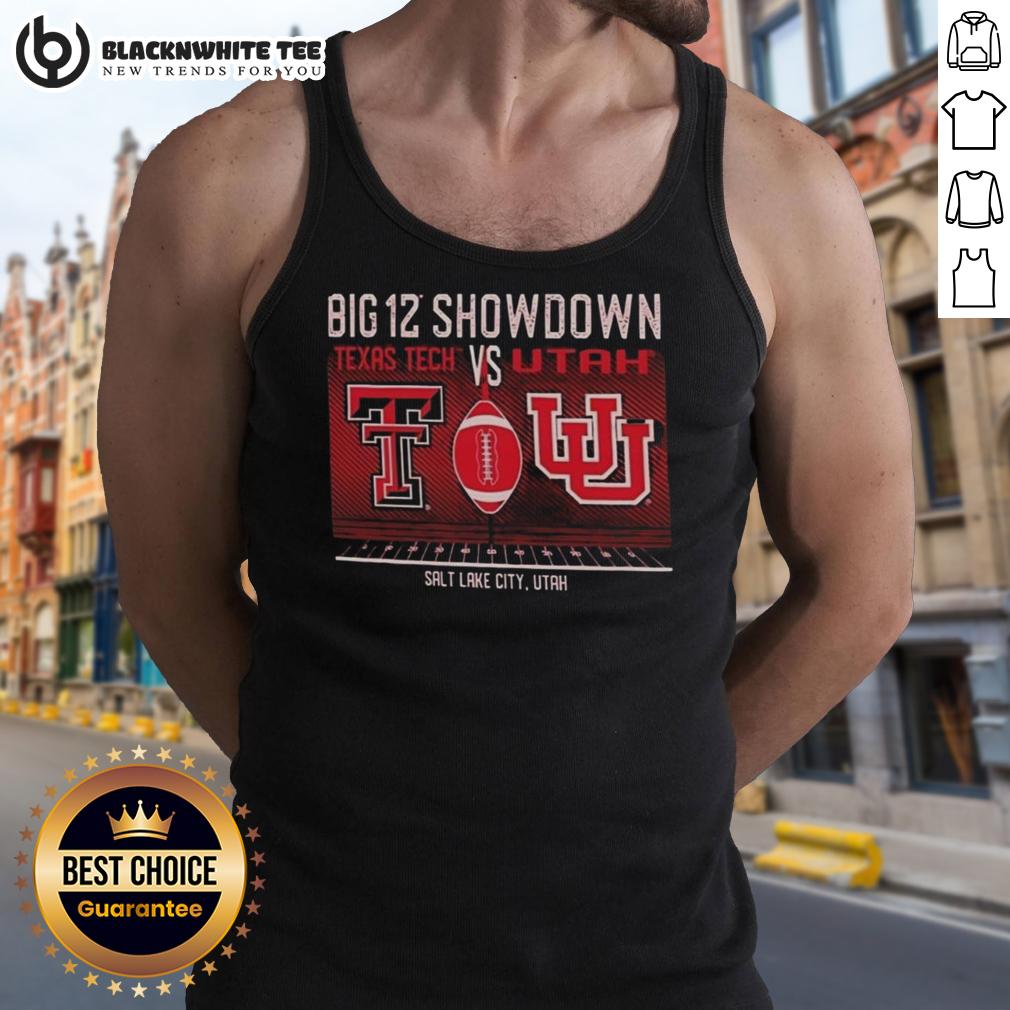 Top Utah Utes Vs Texas Tech Red Raiders Big 12 Showdown Salt Lake City Utah T-Shirt - Image 4
