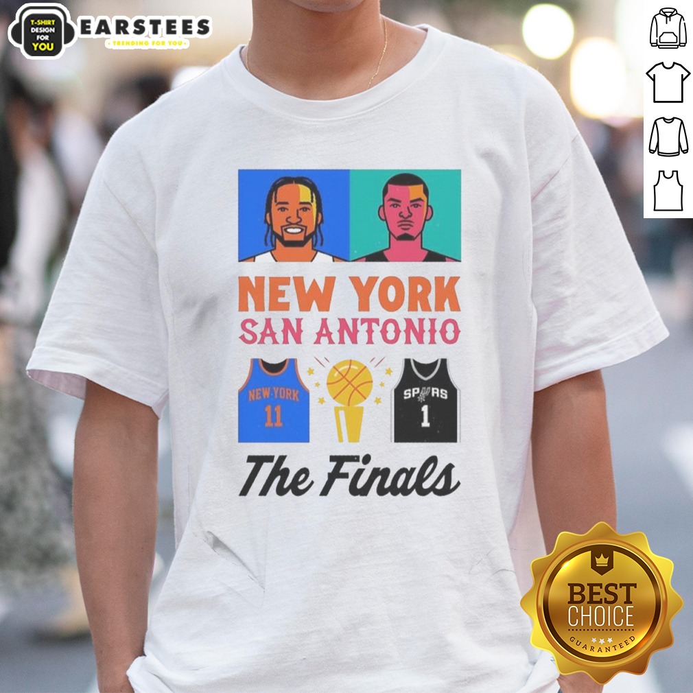 The Finals Jalen Brunson New York Knicks Victor Wembanyama San Antonio Spurs Shirt