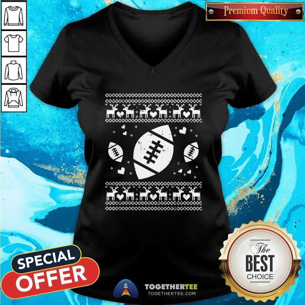 Hot Football Christmas Ball Sport T-Shirt - Image 2