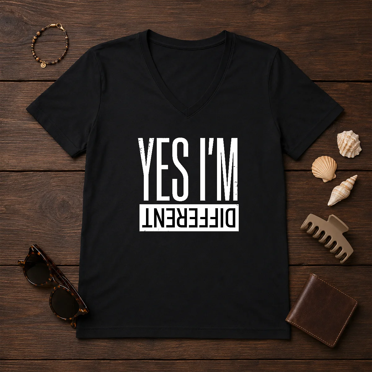 Nice Yes I'M Different Shirt - Image 2