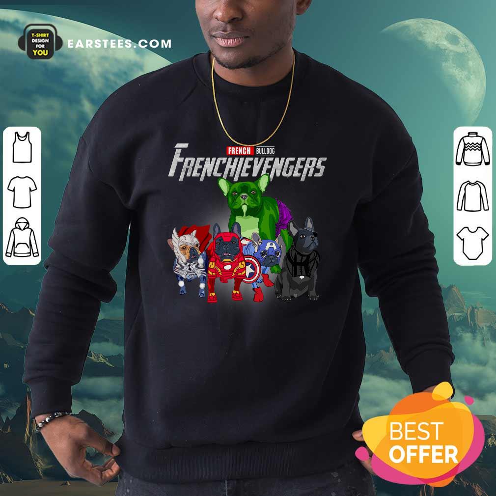 Original French Bulldog Frenchievenger Shirt - Image 5