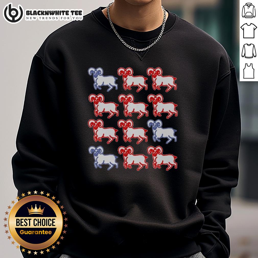 Awesome Ram Pattern Zodiac T-Shirt - Image 5