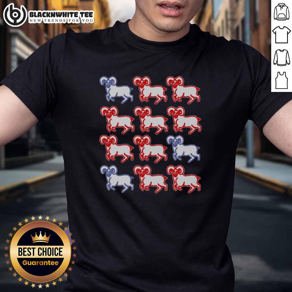 Awesome Ram Pattern Zodiac T-Shirt