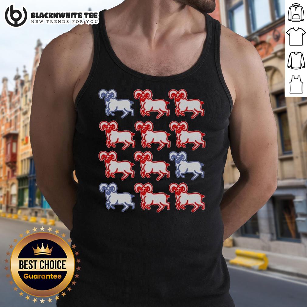 Awesome Ram Pattern Zodiac T-Shirt - Image 4