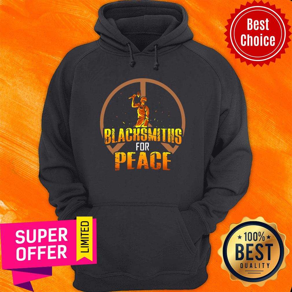 Awesome Blacksmiths For Peace Shirt - Image 2
