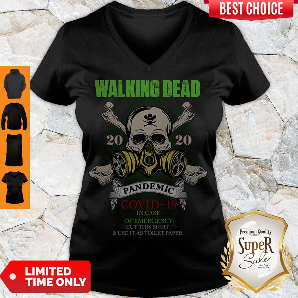 Perfect The Walking Dead 2020 Pandemic COVID-19 In Case Of Emergency Shirt - Image 5