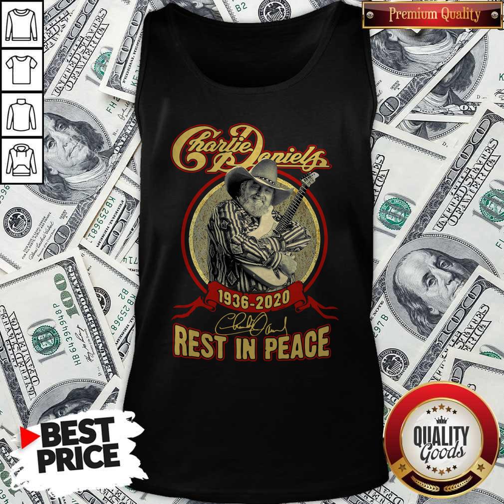 Charlie Daniels 1936-2020 Rest In Peace Signature Shirt - Image 4