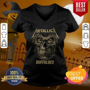 Alternative view of Perfect Skull Metallica Colorado Buffaloes Shirt