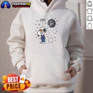 Alternative view of Good Snoopy Kiss All The Time Disco Occasionally Cartoon T-Shirt
