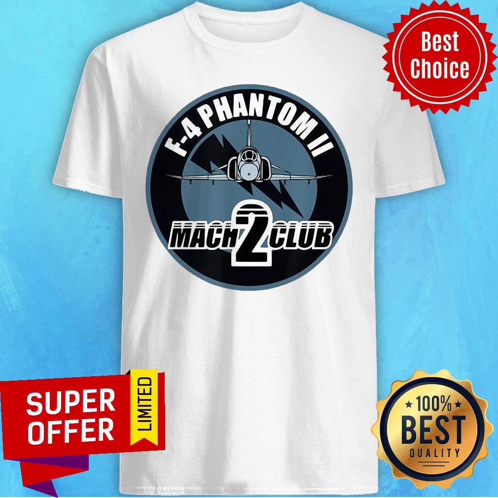 Premium F-4 Phantom Ii Mach 2 Club Fly Shirt