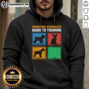 Alternative view of Good Miniature Schnauzer Guide To Training T-Shirt