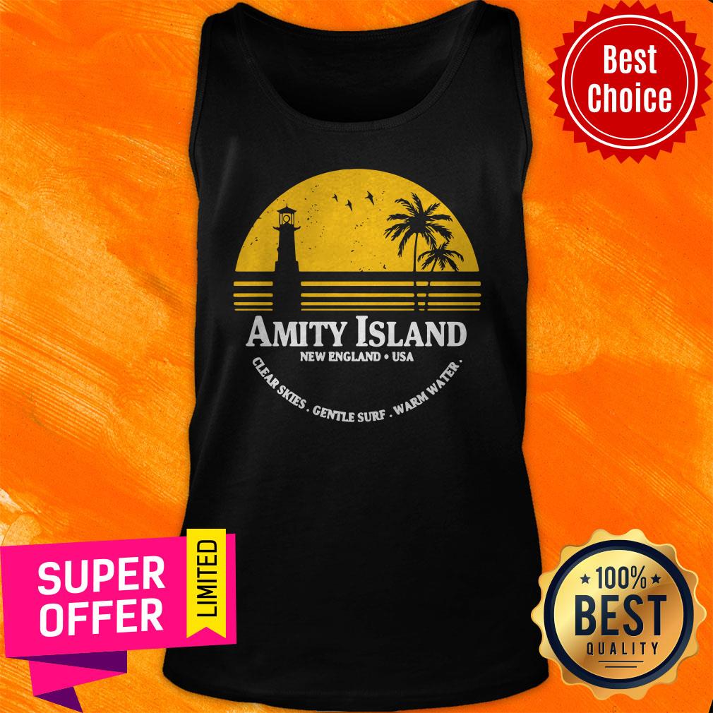 Awesome Amity Island Jaws Inspired Movie Shark Printed Shirt - Image 5