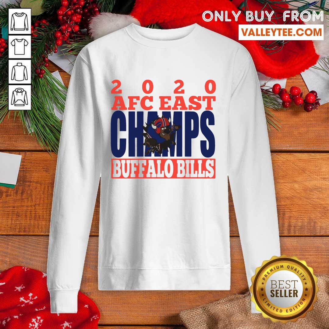 Premium 2020 Afc East Champs Buffalo Bills Football Shirt - Image 4
