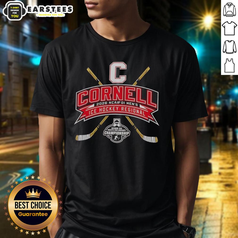 Good Cornell Big Red 2026 Ncaa Division I Men's Ice Hockey Regional T-Shirt