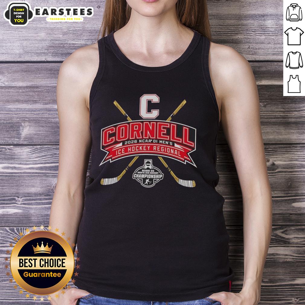 Good Cornell Big Red 2026 Ncaa Division I Men's Ice Hockey Regional T-Shirt - Image 4