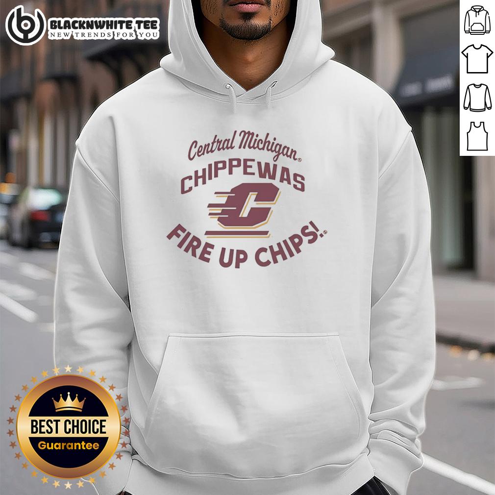 Top Central Michigan Chippewas Fire Up Chips T-Shirt - Image 2